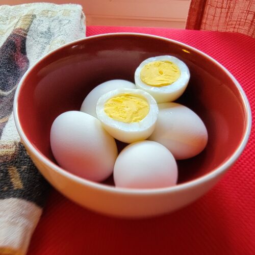 hard boiled eggs