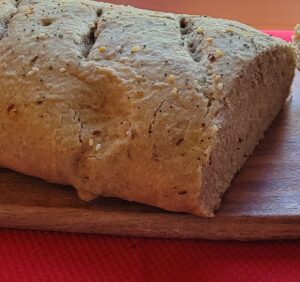 Homemade bread with a taste of Rye